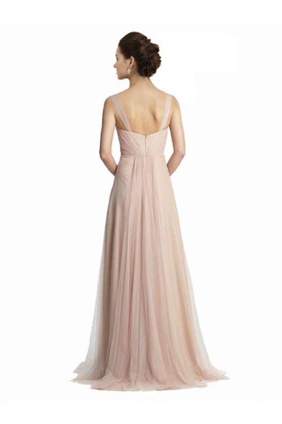 Discount Sweetheart A-Line Tulle Draped Bridesmaid Dress UK