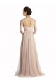 Discount Sweetheart A-Line Tulle Draped Bridesmaid Dress UK