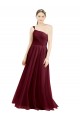 Discount One Shoulder Floor Length Long Tulle Bridesmaid Dress UK