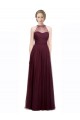 Discount Full Length Soft Tulle Spaghetti Strap Bridesmaid Dress UK
