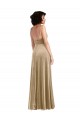 Discount Square Neck Formal Velvet Maxi Bridesmaid Dress / Prom Dress with Front Slit UK