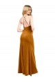 Discount Halter Neckline Long Full Length Formal Velvet Bridesmaid Dress / Prom Dress with Strappy Back UK