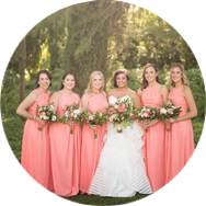 Discount Orange Bridesmaid Dresses UK