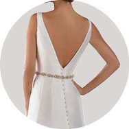 Discount V-Back Wedding Dresses UK