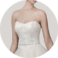 Discount Strapless Wedding Dresses UK